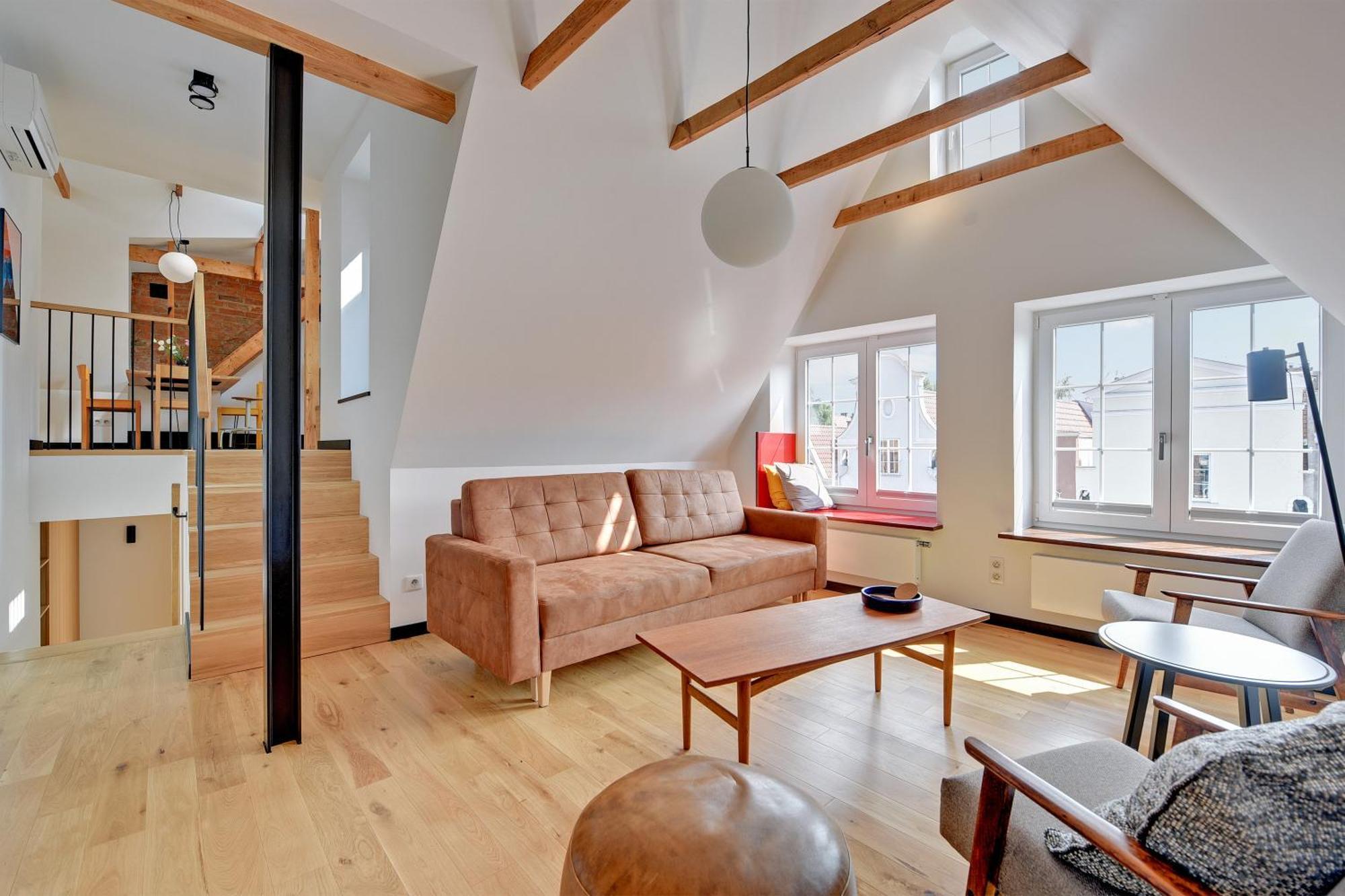 Apartament 3-level With A View Of St Mary's Basilica By Downtown *